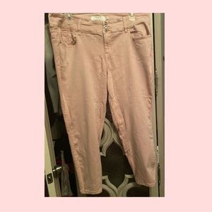 Torrid pink jeggings 20xs